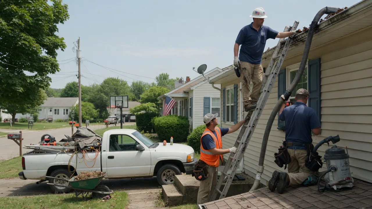 Gutter Installation in Fowlerton, IN near me